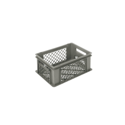 Euronorm 400x300x170mm - standard Fond & cotes ajoures - COP-4172-050 - Linum