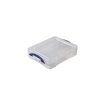 Box transparent - couvercle incl. 456x356x120mm - 11l - RUB-1100-990 - Linum