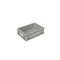 Euronorm 400x300x120 mm - renforce Fond & cotes pleins - CMC-4125-050 - Linum