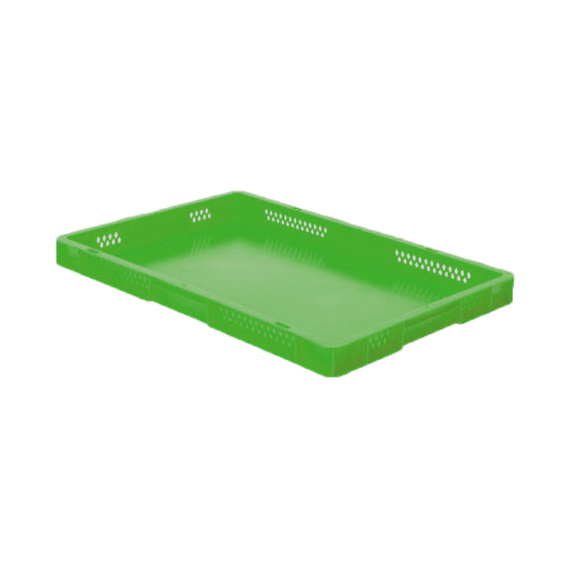 Euronorm 600x400x50mm - standard Fond plein - cotes ajoures - RTD-6050-040 - Linum