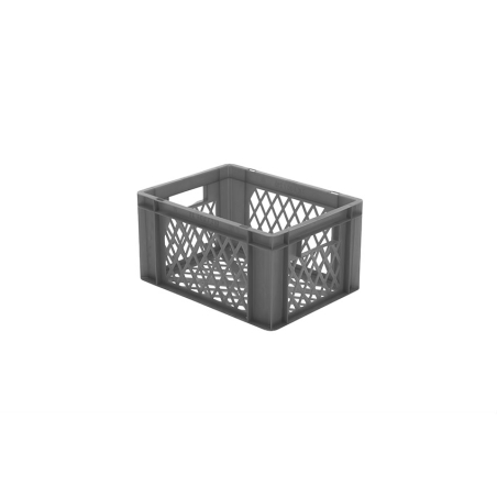 Euronorm 400x300x210 mm - standard Fond & cotes ajoures - RTP-4212-050 - Linum