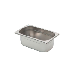 Gn1/4 - 100mm recipient inox Plein - premium line - LGI-1410-000 - Linum