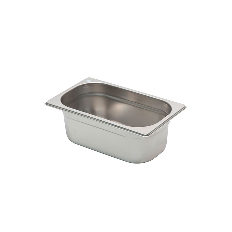 Gn1/4 - 100mm recipient inox Plein - premium line - LGI-1410-000 - Linum