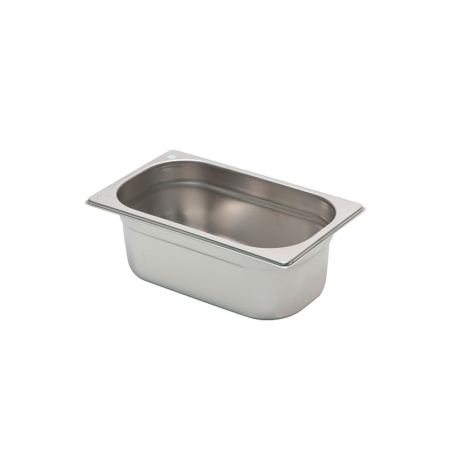 Gn1/4 - 100mm recipient inox Plein - premium line - LGI-1410-000 - Linum