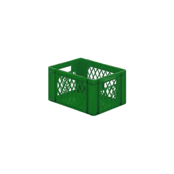 Euronorm 400x300x210mm - standard Fond plein - cotes ajoures - RTD-4212-040 - Linum