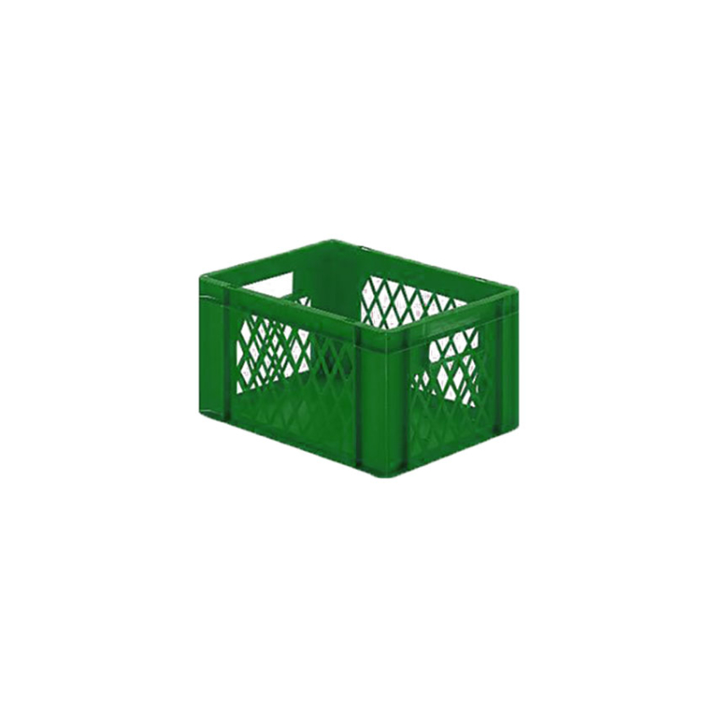 Euronorm 400x300x210mm - standard Fond plein - cotes ajoures - RTD-4212-040 - Linum