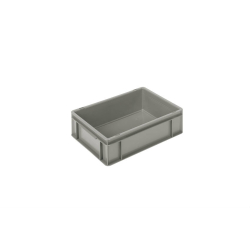 Euronorm 400x300x120mm - 11l - standard Fond & cotes pleins - COC-4125-050 - Linum