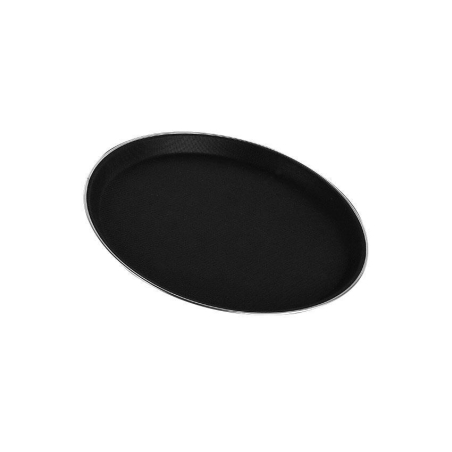 Plateau rond anti-slip - anneau en inox Fibre verre - &oslash;360mm - TRL-5360-020 - Linum