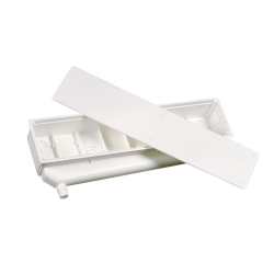 Boitier de condens.- ecoulement vertical Reversible  - 427x102x65mm - ALX-3120-000 - Linum