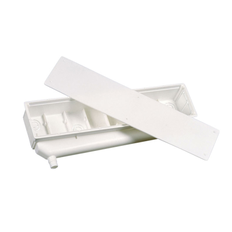 Boitier de condens.- ecoulement vertical Reversible  - 427x102x65mm - ALX-3120-000 - Linum