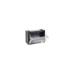 Bloc-tiroirs basculants - 300x155x185mm 1 godet - serie crystal box - CRB-0001-022 - Linum