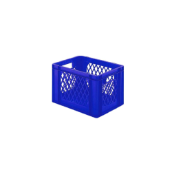 Euronorm 400x300x270mm - standard Fond plein - cotes ajoures - RTD-4272-060 - Linum
