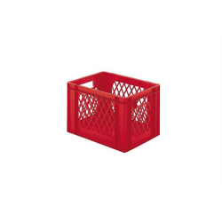 Euronorm 400x300x270mm - standard Fond plein - cotes ajoures - RTD-4272-070 - Linum