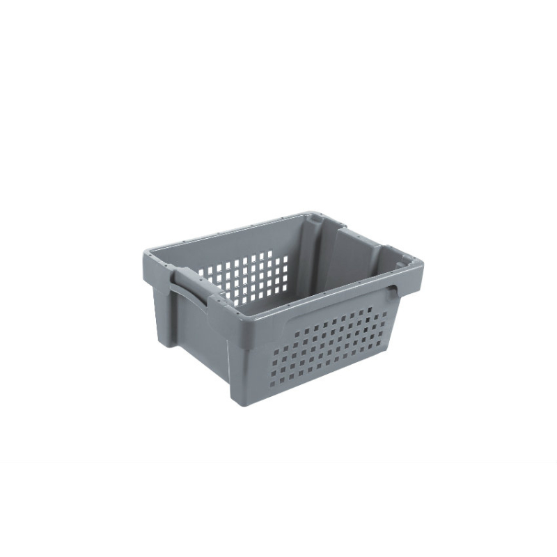 Rota bac de stockage 14l - 400x300x170mm Fond plein & cotes ajoures - NRD-4175-050 - Linum