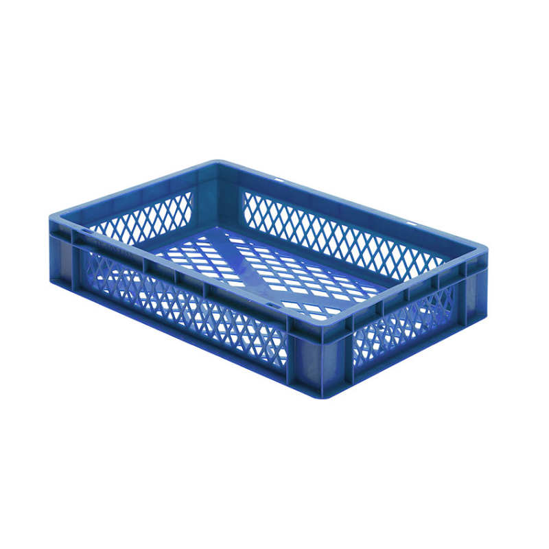 Euronorm 600x400x120 mm - standard Fond & cotes ajoures - RTP-6120-060 - Linum