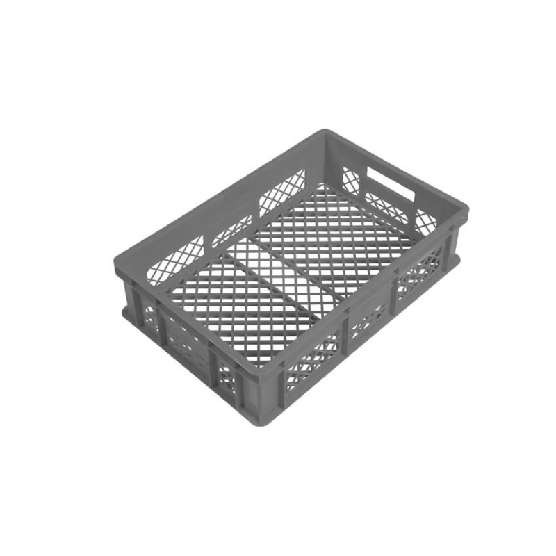 Bac a pain euro 600x400x150mm - 28l Fond & cotes perfores - GBP-6152-050 - Linum