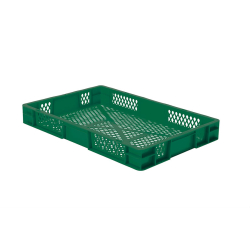 Euronorm 600x400x75 mm - standard Fond & cotes ajoures - RTP-6070-040 - Linum