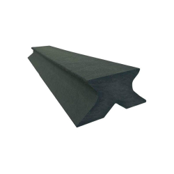 Socle de montage synth. Noir 'x-base' L 900 mm * 80/120 mm - epaisseur 60 mm - MGV-4090-020 - Linum