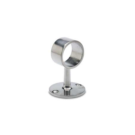 Support tube &oslash;25.4mm Inox look - GFK-2221-840 - Linum