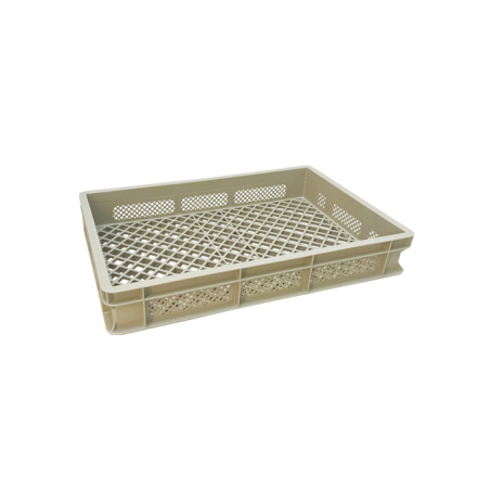 Euronorm 600x400x100mm - 17l Fond & cotes ajoures - GOP-6100-093 - Linum