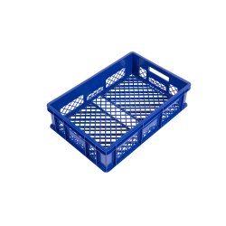 Bac a pain euro 600x400x150mm - 28l Fond & cotes perfores - GBP-6152-060 - Linum