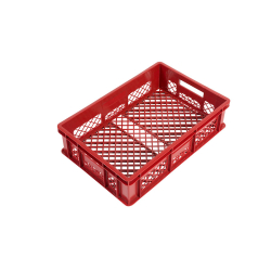 Bac a pain euro 600x400x150mm - 28l Fond & cotes perfores - GBP-6152-070 - Linum