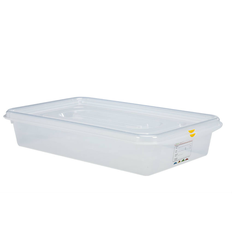 Gastronox 1/1 - profondeur 100mm - 13l Couvercle et clips inclus - GSX-1110-990 - Linum