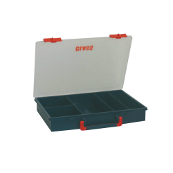Boite de rangement a compart. Fixes (5) 260x325x55 mm - serie 5000 - STR-5010-060 - Linum