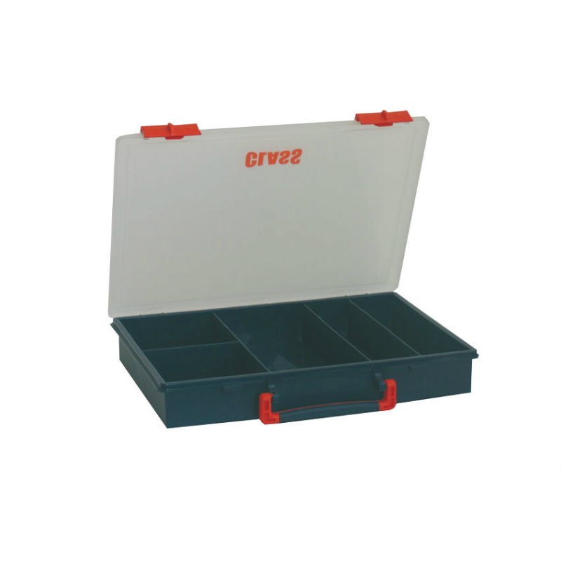 Boite de rangement a compart. Fixes (5) 260x325x55 mm - serie 5000 - STR-5010-060 - Linum