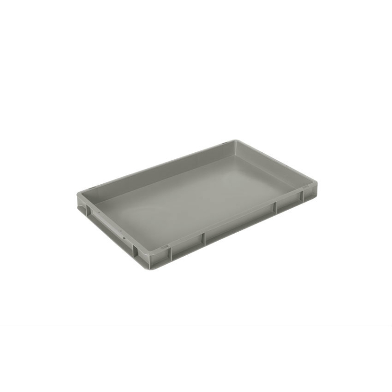 Euronorm 600x400x50mm - 10l - standard Fond & cotes pleins - COC-6055-050 - Linum