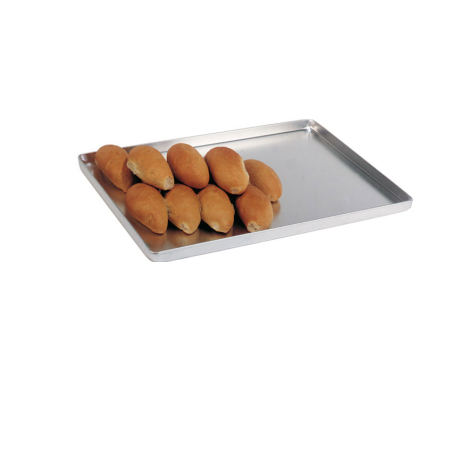 Plateau en aluminium 480x320x20mm - mat  - BSA-4832-882 - Linum