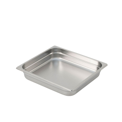 Gn2/3 - 65mm recipient inox Plein - premium line - LGI-2306-000 - Linum