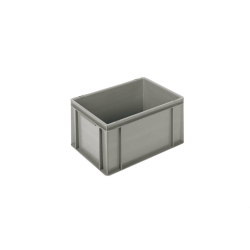 Euronorm 400x300x220mm - 21l - standard Fond & cotes pleins - COC-4225-050 - Linum