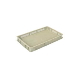 Euronorm 600x400x70mm - renforce 12l - fond & cotes ajoures - GGP-6070-093 - Linum
