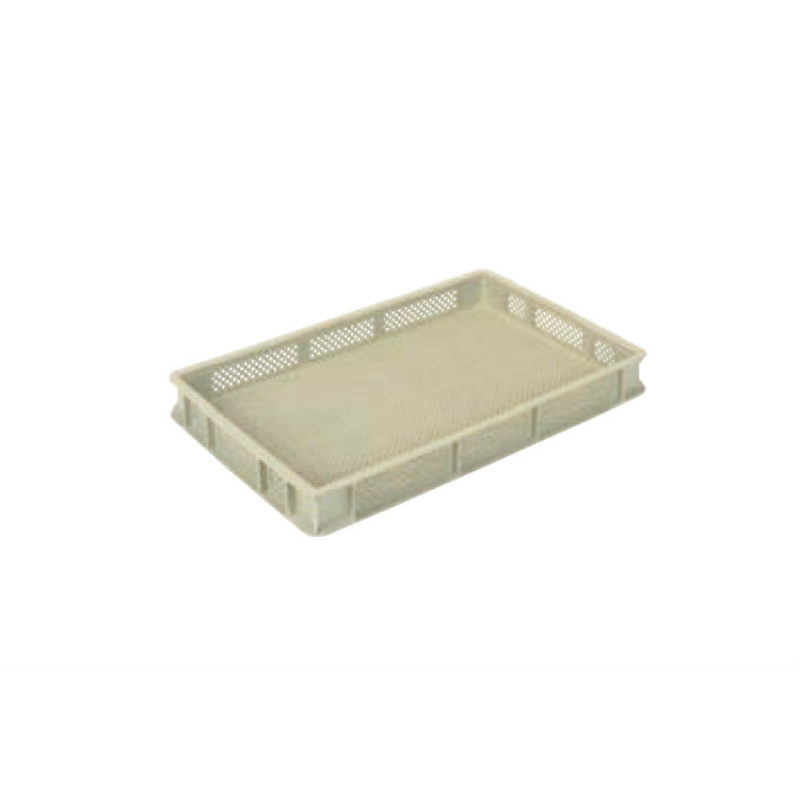 Euronorm 600x400x70mm - renforce 12l - fond & cotes ajoures - GGP-6070-093 - Linum