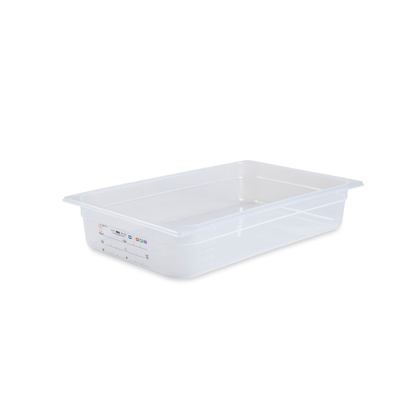 Gn1/1 - profondeur 100 mm (haccp) Sans bpa - label iml - sans couvercle - LPM-1110-990 - Linum