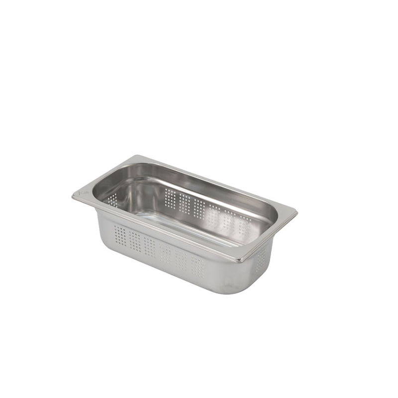 Gn1/3 - 100mm recipient inox Perfore - premium line - LGF-1310-000 - Linum