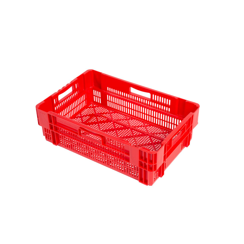 Bac gerbable emboitable - 600x400x190 Fond et cotes ajoures - euronorm - NMP-6194-070 - Linum