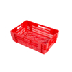 Bac gerbable emboitable - 600x400x190 Fond et cotes ajoures - euronorm - NMP-6194-070 - Linum