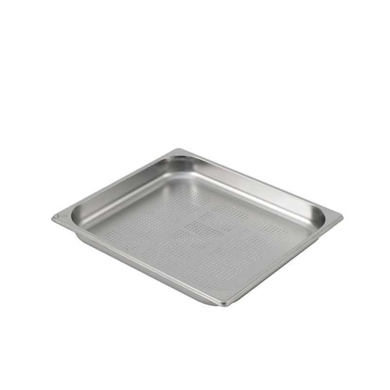 Gn2/3 - 40mm recipient inox Perfore - premium line - LGF-2304-000 - Linum