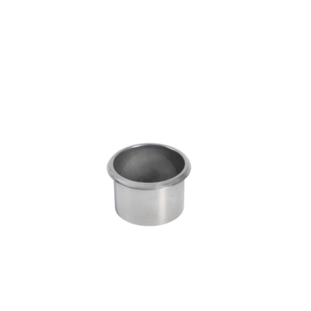 Gaine c&acirc;bles inox rond - &oslash;71mmx48mm Avec flange ronde 11mm - &oslash;82mm - JVO-1300-000 - Linum