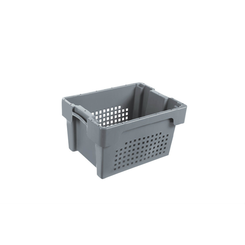 Rota bac de stockage 18l - 400x300x220mm Fond plein & cotes ajoures - NRD-4225-050 - Linum
