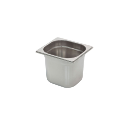 Gn1/6 - 150mm recipient inox Plein - premium line - LGI-1615-000 - Linum