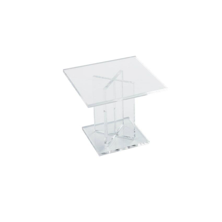 Pied de presentation - carre 120x120x100 mm - LPA-5352-990 - Linum