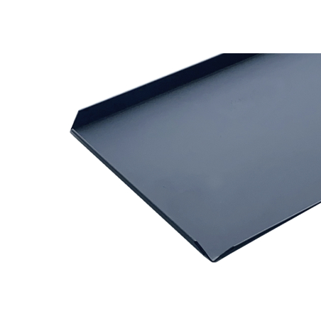 Plateau de presentation alum. Anodise Double bordure - 400x100mm - BSE-4010-020 - Linum
