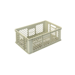 Euronorm 600x400x220mm - 42l Fond & cotes ajoures - GOP-6222-093 - Linum