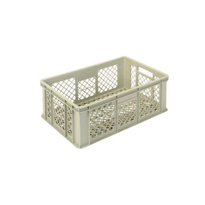 Euronorm 600x400x220mm - 42l Fond & cotes ajoures - GOP-6222-093 - Linum