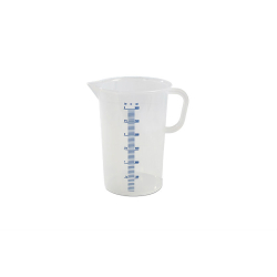 Becher gradue - 3000 ml Graduation bleue en relief - MEJ-3000-991 - Linum