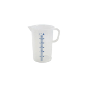Becher gradue - 3000 ml Graduation bleue en relief - MEJ-3000-991 - Linum