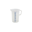 Becher gradue - 3000 ml Graduation bleue en relief - MEJ-3000-991 - Linum